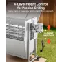 Rotisserie Grill, 38W BBQ udendørs grise- og lammesteg