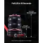 VEVOR Air Jack, 5 Ton Triple Bag Air Jack, Airbag med seks stålrør, løft op til 464 mm, 4-10 s. Hurtigtløftende pneumatisk med
