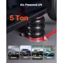 VEVOR Air Jack, 5 Ton Triple Bag Air Jack, Airbag med seks stålrør, løft op til 464 mm, 4-10 s. Hurtigtløftende pneumatisk med