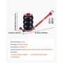 Air Jack, 5 Ton Triple Bag Air Jack, Airbag med seks stålrør