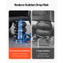 VEVOR Air Jack, 3 tons Triple Bag Air Jack, Airbag med seks stålrør, løft op til 450 mm, 1-6 s hurtigt løftende pneumatisk med