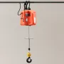 3-i-1 elektrisk hejsespil, 500 kg kapacitet, 1500 W bærbart