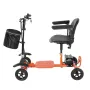 4-Wheel Folding Mobility Scooter for Adults & Seniors, 120kg Loading Electric Mobility Scooter, All-Terrain Travel Wheelchair wi