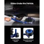 Air Jack, 3 Ton Triple Bag Air Jack, Airbag with Six Steel Pipes, Lift Up to 450 mm, 1-6 s Fast Lifting Pneumatic with Long Hand