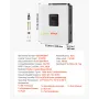 4000W Hybrid Solar Inverter, 24V DC til 230V AC, Pure Sine Wave