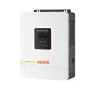 VEVOR 4000W Hybrid Solar Inverter, 24V DC til 230V AC, Pure Sine Wave Power Inverter Oplader, med indbygget 120A MPPT Solar