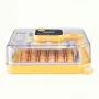 VEVOR 48 Egg Incubator, Automatic Egg Turner with LED Candler, Temperature Display & Auto Humidity Control, 360° View Clear Wind