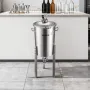Stainless Steel Conical Fermenter, 8 Gal/30L Home Brewing Fermenation Tank, Brew Bucket Fermentor with Conical Bottom, 3 Adjusta