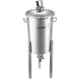 VEVOR Stainless Steel Conical Fermenter, 8 Gal/30L Home Brewing Fermenation Tank, Brew Bucket Fermentor with Conical Bottom, 3 A