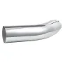 Elbow Exhaust Tip, 101.6mm Inlet, 127mm Outlet, 584mm Overall Length, Chrome Turn Down Exhaust Tip with Clamp for Truck, Sedan, 