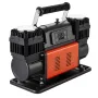 VEVOR-dobbeltcylindret kraftig luftkompressor, 300 l/min. Auto-stop bærbar dækpumpe, 12V 150PSI offroad luftpumpe med LCD D