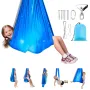 VEVOR Sensory Swing, Double-Layer Fabric Sensorys Hammock, Indoor & Outdoor Sensory Swing with 360° Swivel Hanger, O-Sling, Hold