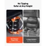 Air Jack, 3 Ton Triple Bag Air Jack, Airbag with Support Rod, Lift Up to 470 mm with Heightened Column & Adjustable Handle, 1-6 