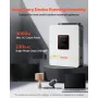3000W Hybrid Solar Inverter, 24V DC to 230V AC, Pure Sine Wave Power Inverter Charger, Built-in 80A MPPT Solar Controller, Compa