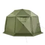 VEVOR Pop up Gazebo Screen Telt, 3,96 x 3,96 m, 13-sidet sfærisk campingtelttelt med aftagelig top og bæretaske, Quick-Set