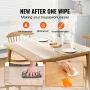 Clear Table Cover Protector, 12 "X12"/305 x 305 mm borddæksel
