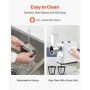 VEVOR Electric Cheese Grater Salad Maker, 200W Salad Shooter, Electric Vegetable Slicer Shredder Chopper for Fruits with 5 Attac