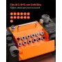 Drill Bits Sharpener MR-13A, 3-15mm Drill Bit Grinder Sharpener with 95°-135° Adjustable Point Angle, 4600RPM High Speed Re-Shar