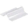 Clear Table Cover Protector, 12" x12"/305 x 305 mm Table Cover, 1.5 mm Thick PVC Plastic Tablecloth, Waterproof Desktop Protecto