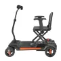 4-Wheel Electric Mobility Scooter for Adults & Seniors, Integrated Automatic Folding Mobility Scooter with Remote Control, NFC K