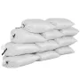 VEVOR Empty Sandbags, 100 Packs 40 x 66 cm, Heavy Duty Sand Bags Sacks with Ties, 22.6kg Capacity Woven Polypropylene Sandbags, 