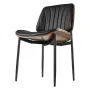 Modern Dining Room Accent Chairs Set of 4, Upholstered Leather Side Chair for Dining Tables, Space-Saving Kitchen Table Chair wi