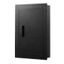 Wall Safe, 3-Tier Hidden Wall Safe with Fingerprint, Password, Key & Turning Knob, Q235 Cold-Rolled Steel In-Wall Box with Adjus