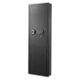 VEVOR Wall Safe, 4-Tier Hidden Wall Mounted Gun Safe with Password & Key, Q235 Cold-Rolled Steel In-Wall Box with LED Lighting, 