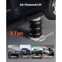 VEVOR Air Jack, 3 tons Triple Bag Air Jack, Airbag med seks stålrør, løft op til 450 mm, 1-6 s hurtigløftende pneumatisk med