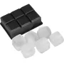 Ice Ball Maker Silicone Ice Cube Tray with Lid 2 Packs Whiskey Cocktail