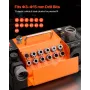 Drill Bits Sharpener MR-13B, 3-15mm Drill Bit Grinder Sharpener with Adjustable Lip Relief Angle & 95°-135° Point Angle, 4600RPM