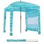 Beach Cabana, 1,83 x 1,83 m strandhytte med sidevæg, UPF 50+