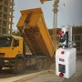 7 L Hydraulic Power Unit, Single Acting Dump Trailer Pump, 22 MPa Max Relief Pressure & 3.4 L/min Flow Rate, DC 12V Hydraulic Pu