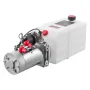 7 L Hydraulic Power Unit, Single Acting Dump Trailer Pump, 22 MPa Max Relief Pressure & 3.4 L/min Flow Rate, DC 12V Hydraulic Pu