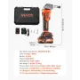 Cordless Metal Nibbler, with 20 V 4000 mAh Battery, 2200 RPM Efficient Brushless Motor, Electric Nibbler Metal Cutter with Plast
