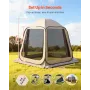 Screen House Telt, 3030 x 2650 x 2300 mm, 4-8 personer Pop Up