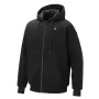 VEVOR Heated Jacket Hoodie til Mænd Damer, Opvarmet Sweatshirt Unisex Full-Zip med 7,4V 16000mAh Power Bank Pack, 5 Varmezoner,