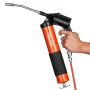 VEVOR Grease Gun, 6000 PSI High Pressure, Heavy Duty Pistol Grip Grease Gun Kit with 0.4 L Capacity, Includes 45.7 cm Flex Hose,