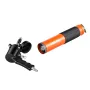 Grease Gun, 6000 PSI High Pressure, Heavy Duty Pistol Grip Grease Gun Kit with 0.4 L Capacity, Includes 45.7 cm Flex Hose, 1 Ext