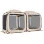 Screen House Tent, 3660 x 1825 x 2200 mm, 2 in 1 Pop Up Screen Tent, Portable Screened in Canopy with Carry Bag, Netting Sides, 