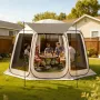 Screen House Telt, 3660 x 3380 x 2300 mm, 10-12 personer Pop Up