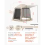 Screen House Telt, 3030 x 2650 x 2300 mm, 4-8 personer Pop Up
