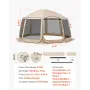 Screen House Telt, 4500 x 4250 x 2450 mm, 12-15 personer Pop Up