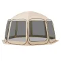 Screen House Tent, 4500 x 4250 x 2450 mm, 12-15 Person Pop Up Screen Tent, Portable Screened in Canopy with Carry Bag, Netting S
