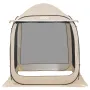 Screen House Tent, 1825 x 1825 x 2200 mm, 4-6 Person Pop Up Screen Tent with Extended Awning, Portable Screened in Canopy with C