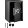Safe Box, 2.1 Cubic Feet Money Safe with Fingerprint Lock and Digital Keypad, Fireproof Home Safes with A Removable Shelf,