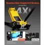 lavprofil gulv donkraft, max 2 tons kapacitet, stål racer gulv