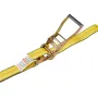 Ratchet Straps, 50.8 mm x 9.1 m, Heavy Duty Tie Down Straps with Double J Hook, 4536 kg Break Strength, Tie Down Ratcheting for 