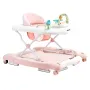 VEVOR 5-i-1 Baby Walker, Folde Baby Activity Center på hjul, Højdejusterbar Rocker Bouncer Walker med behagelig høj-