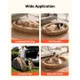 Human Hundeseng, 1770 x 1230 x 240 mm Ortopædisk Memory Foam
